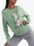Chinti & Parker Wool and Cashmere Blend Dancing Snoopy Jumper