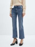 Mango Sienna Cropped Flared Jeans