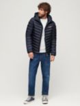 Superdry Hooded Fuji Padded Jacket, Navy