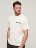 Superdry Tattoo Graphic Loose Fit T-Shirt, Cream