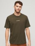 Superdry Micro Logo Graphic Loose T-Shirt