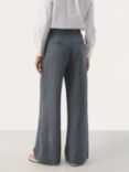 Part Two Ninnes Wide Leg Linen Trousers, Turbulence