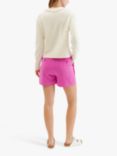 Chinti & Parker Lyocell Blend Shorts, Berry Pink