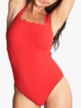 Panache Honor Square Neck Swimsuit, Rossa Red