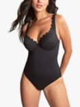 Panache Rita Plunge Swimsuit, Black