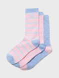 Crew Clothing Patterned Bamboo Blend Socks, Pack of 3, Multi