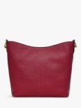 Radley Southwark Lane Leather Small Zip Top Crossbody Bag, Raspberry