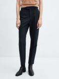 Mango Boreal Straight Leg Suit Trousers