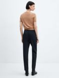 Mango Boreal Straight Leg Suit Trousers