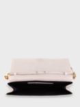 Hobbs Chelsea Suede Clutch Bag, Pale Pink