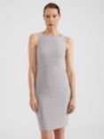 Hobbs Lauren Sleeveless Sheath Dress, Pale Grey