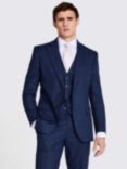 Moss Tailored Fit Flannel Suit Jacket, Blue