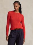 Polo Ralph Lauren Julianna Cotton Cable Knit Crewneck Jumper