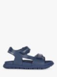 Geox Kids' Fusbetto Water Resistant Sandals, Navy