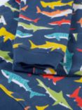 Frugi Kids' Switch Rex Shiver Of Sharks Organic Cotton Jumper, Multi