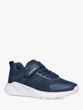 Geox Kids' Sprintye Low-Cut Trainers, Navy