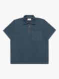 Far Afield Half Zip Jersey Top, Navy