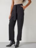 HUSH High Waist Belted Trousers