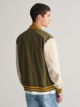 GANT Light Varsity Jacket, Soft Oat