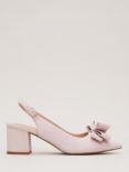 Phase Eight Suede Bow Detail Slingback Court Shoes