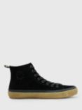 AllSaints Crister High Top Trainers, Black