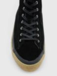 AllSaints Crister High Top Trainers, Black