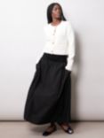 Albaray Jersey Waistband Cotton Maxi Skirt
