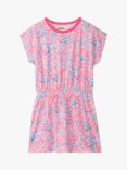 Hatley Kids' Ditsy Floral Relaxed Fit Dress, White/Multi