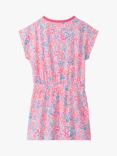 Hatley Kids' Ditsy Floral Relaxed Fit Dress, White/Multi