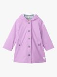 Hatley Kids' Splash Hooded Jacket, Sheer Lilac