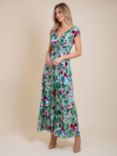 Alie Street Sophia Floral Maxi Dress, Multi