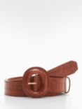 Mango Tere Croc Effect Belt