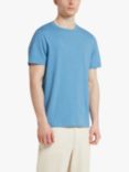 Farah Danny Regular Fit Organic Cotton T-Shirt, Arctic Blue Marl
