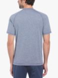 Original Penguin Raglan Short Sleeve T-Shirt, Blue Jasper Heather