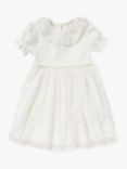 Angel & Rocket Baby Tiered Lace Dress, Cream