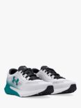 Under Armour Rogue 4 Men's Running Shoes, White / Circuit Teal