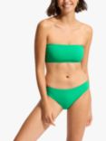 Seafolly Sea Dive Bandeau Bikini Top, Jade