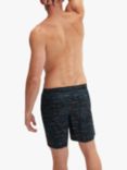 Speedo 18" Watershorts, Black/Blue