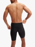 Speedo Medley Logo Aquashorts, Black/Mandarin