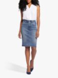 NYDJ High Waist Denim Skirt, Rockie