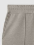 Reiss Premier Interlock Drawstring Joggers, Taupe