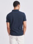 Aubin Arnold Linen Blend Polo Shirt
