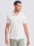 Aubin Foye Polo Short Sleeve Shirt, Vintage White