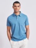 Aubin Claxby Slub Cotton Polo Shirt