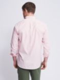 Aubin Bridges Cotton Poplin Long Sleeve Shirt, Pink Stripe