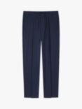 PS Paul Smith Front Pleat Elastic Waist Trousers, Blues