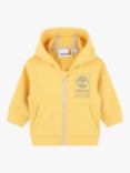 Timberland Baby Logo French Terry Zip Through Hooded Cardigan