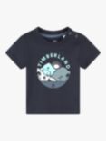 Timberland Baby Logo Graphic T-Shirt, Navy