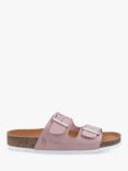 Hush Puppies Blaire Suede Footbed Sandals, Pink