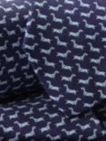 Charles Tyrwhitt Dog Print Silk Tie, Royal Blue